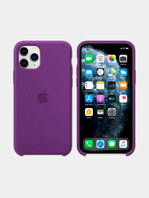 Чехол силиконовый для iPhone Silicone Case 11 Pro