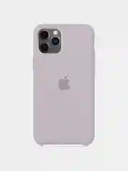 Бежевый меланж чехол силиконовый для iPhone 11, Silicone Case