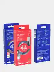 Кабель зарядный для андроид Borofone BU13 Micro-USB 7-pin, быстрая зарядка, 4A, 1.2м