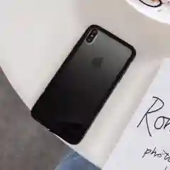 Черный чехол на Oppo, градиентный, акриловый