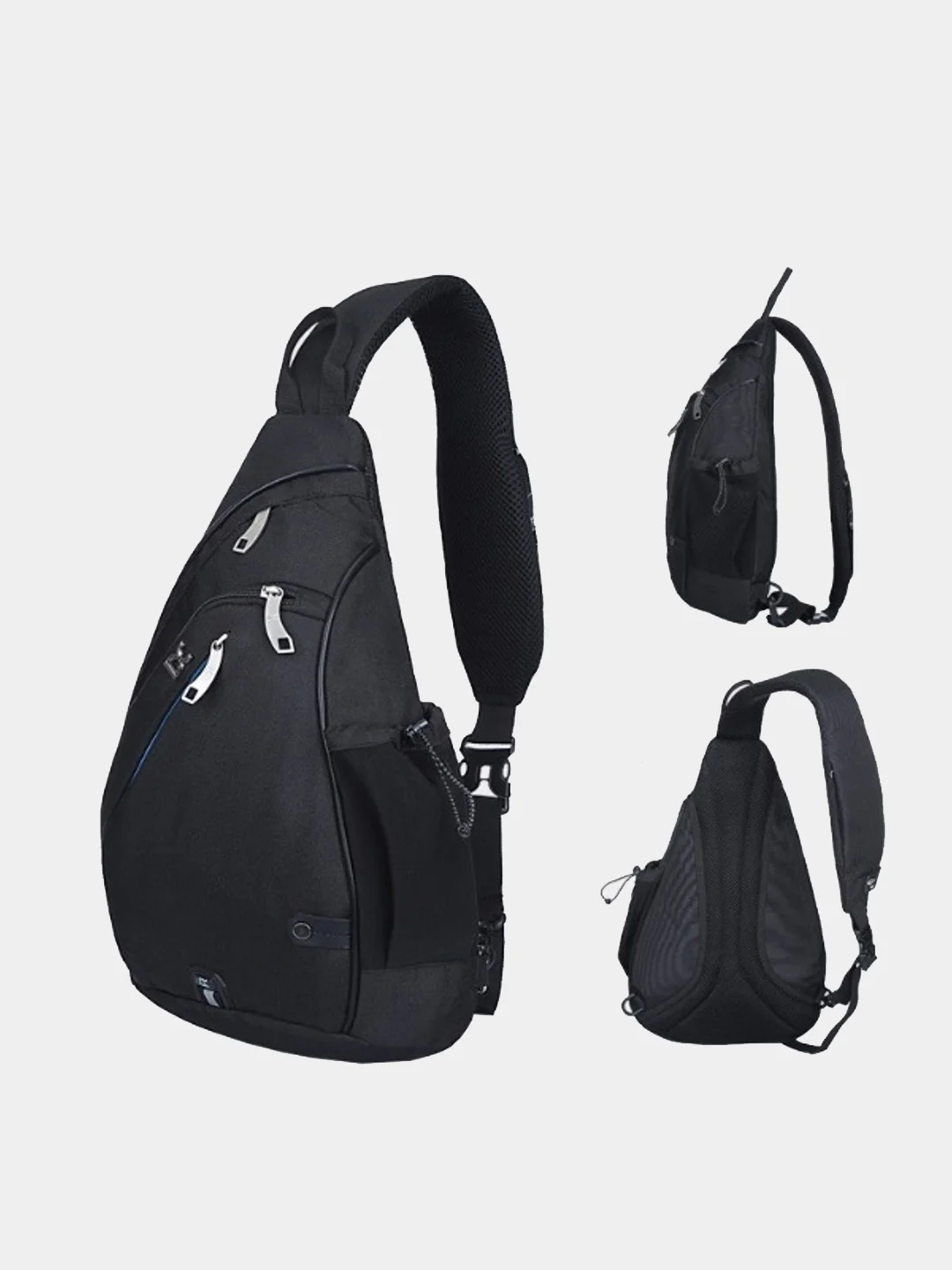 Белый рюкзак однолямочный dc sport delta