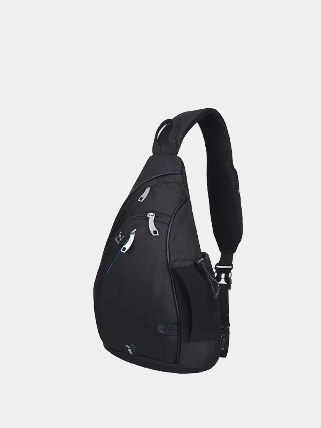 Черный рюкзак однолямочный dc sport delta