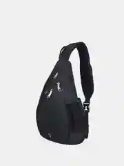 Черный рюкзак однолямочный dc sport delta