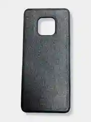 Черный чехол силиконовый для Huawei Mate 20 Pro "Джинс", накладка