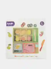 Игровой набор "Касса", с продуктами, деревянная