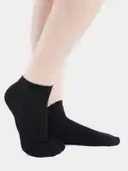 Носки женские короткие, чёрные