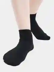 Носки женские короткие, чёрные