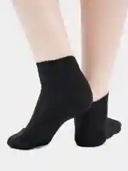 Носки женские короткие, чёрные