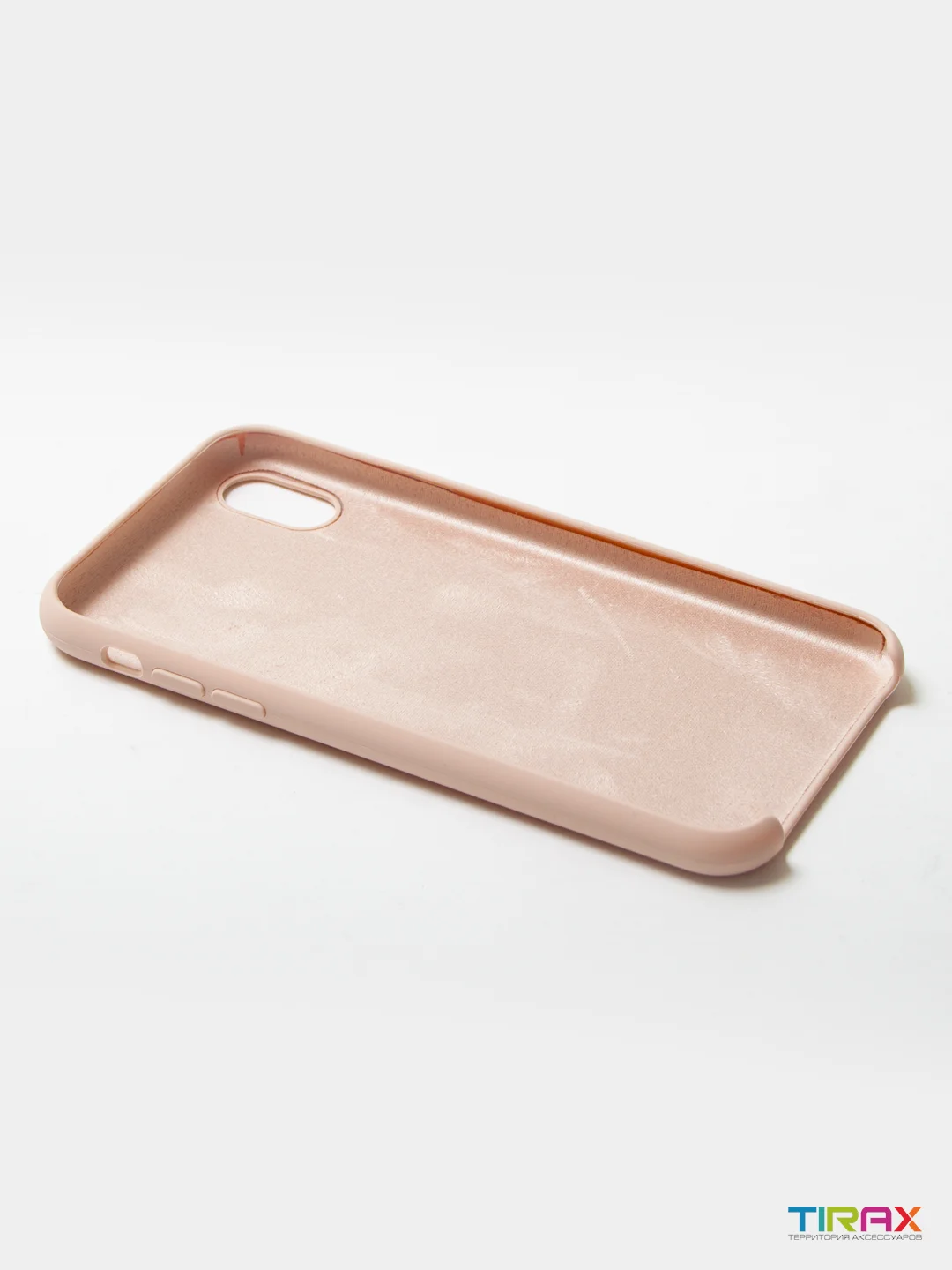 Накладка для iPhone XR Silicone Case, прорезиненная, пастельная