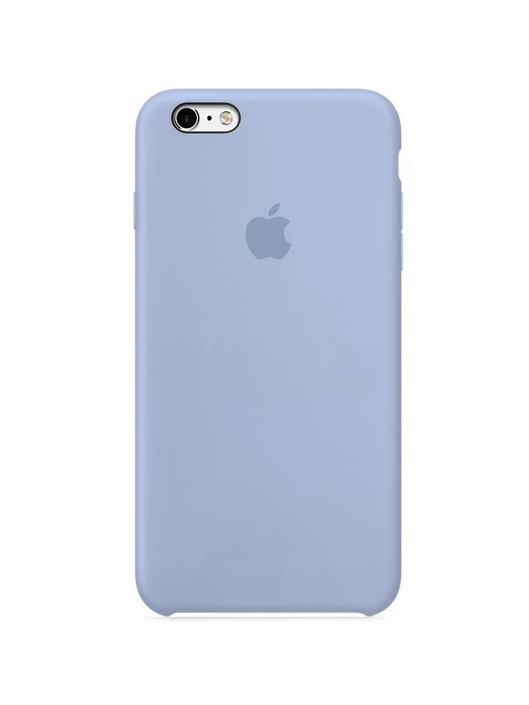 Голубой чехол силиконовый для iPhone 6/6s/6+/6s+/7/8/7+/8+/X/XS/XR/XS Max/11/11 Pro/SE 2020