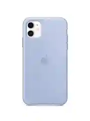Голубой чехол силиконовый для iPhone 6/6s/6+/6s+/7/8/7+/8+/X/XS/XR/XS Max/11/11 Pro/SE 2020