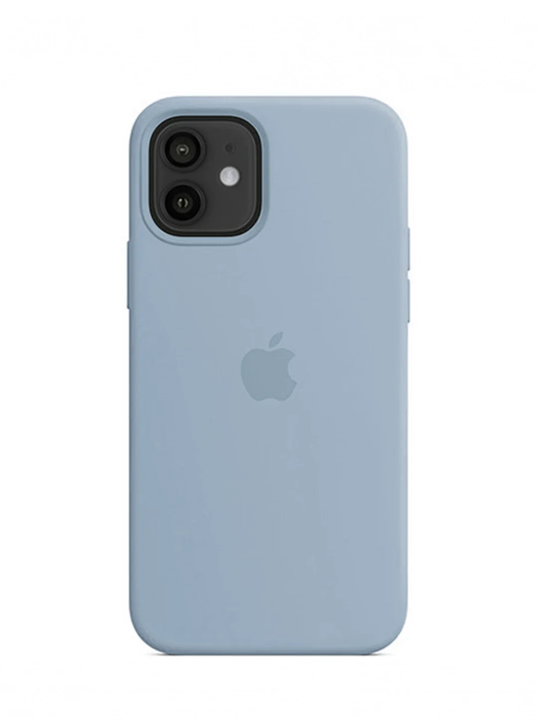 Голубой чехол силиконовый для iPhone 6/6s/6+/6s+/7/8/7+/8+/X/XS/XR/XS Max/11/11 Pro/SE 2020