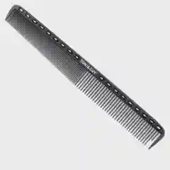 Расческа длинная многофункциональная с разделительным зубцом, carbon