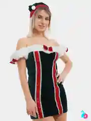 Эротический новогодний костюм снегурочки