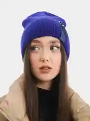 Индиго шапка LAMIR, ангора