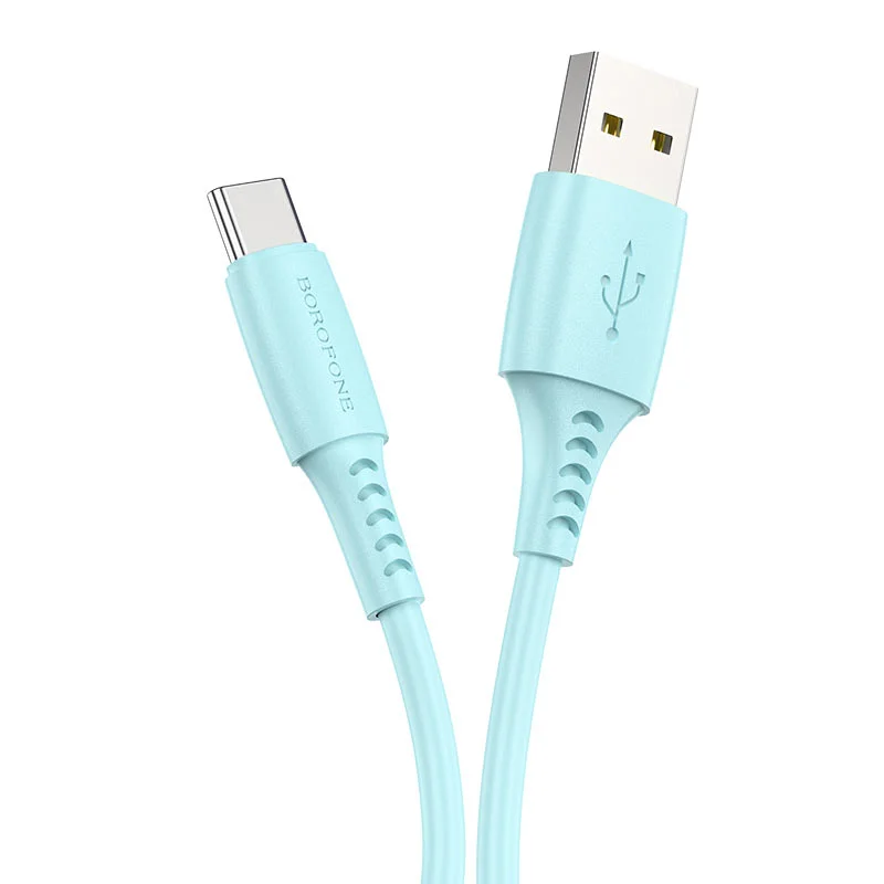 Ледяной кабель BX40 Multicolor superior для iPhone 12, USB на USB-C
