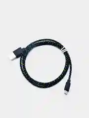 Черный кабель micro USB, для зарядки, 1 метр