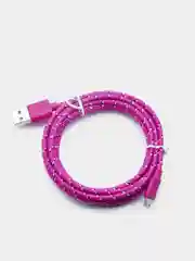 Фуксия кабель micro USB, для зарядки, 1 метр