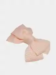 Коралловый меланж заколка