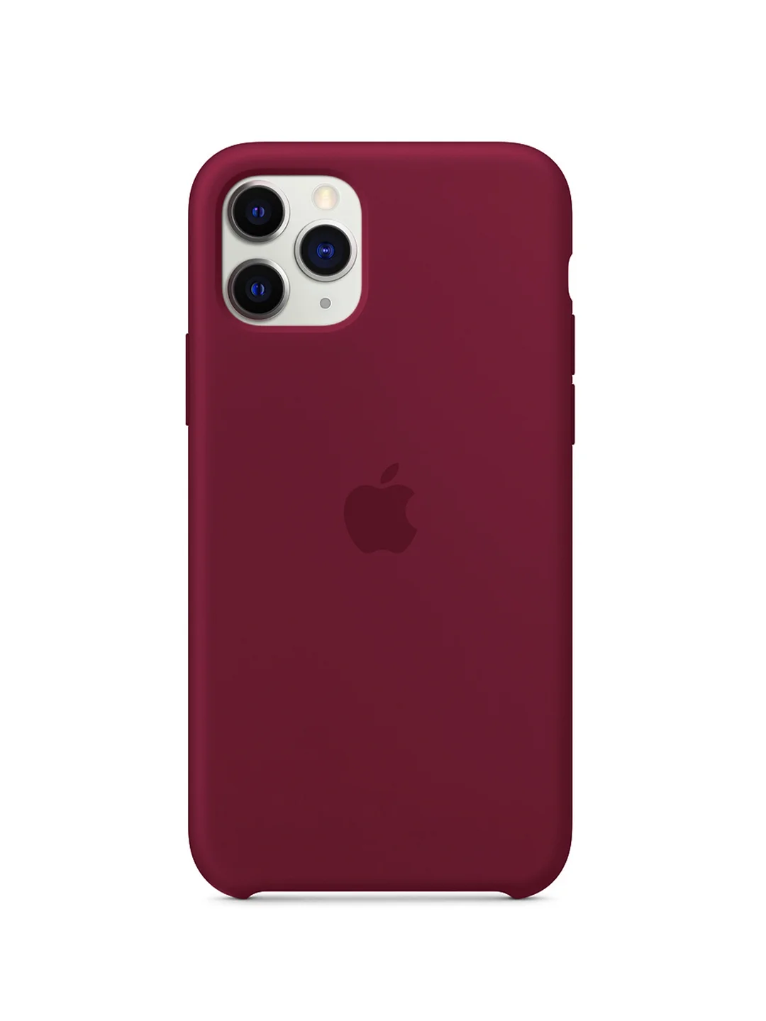 Багровый чехол силиконовый для iPhone 6/6s/6+/6s+/7/8/7+/8+/X/XS/XR/XS Max/11/11 Pro/SE 2020