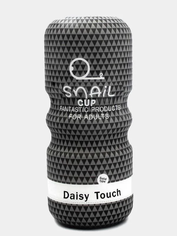 Серый мастурбатор мужской Snail Cup