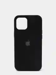 Черный чехол для iPhone 12 / 12 Pro, 6.1", cиликоновый