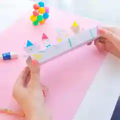 Белый открытка Happy Birdthday, 2 вида
