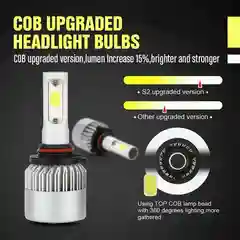 Огни дневные, ходовые HEAD lamp HB3/4, 9005/6, 12V, 6000K