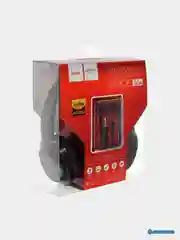 Красный наушники 2в1 HOCO W24