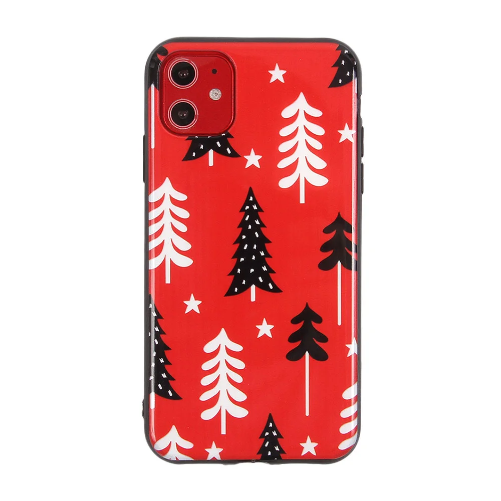Чехол для iPhone 12 Pro Max, чехол силиконовый "Новый год", Новогодний