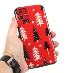 Чехол для iPhone 12 Pro Max, чехол силиконовый "Новый год", Новогодний