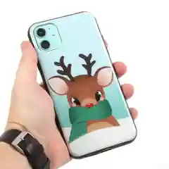 Чехол для iPhone 12 Pro Max, чехол силиконовый "Новый год", Новогодний