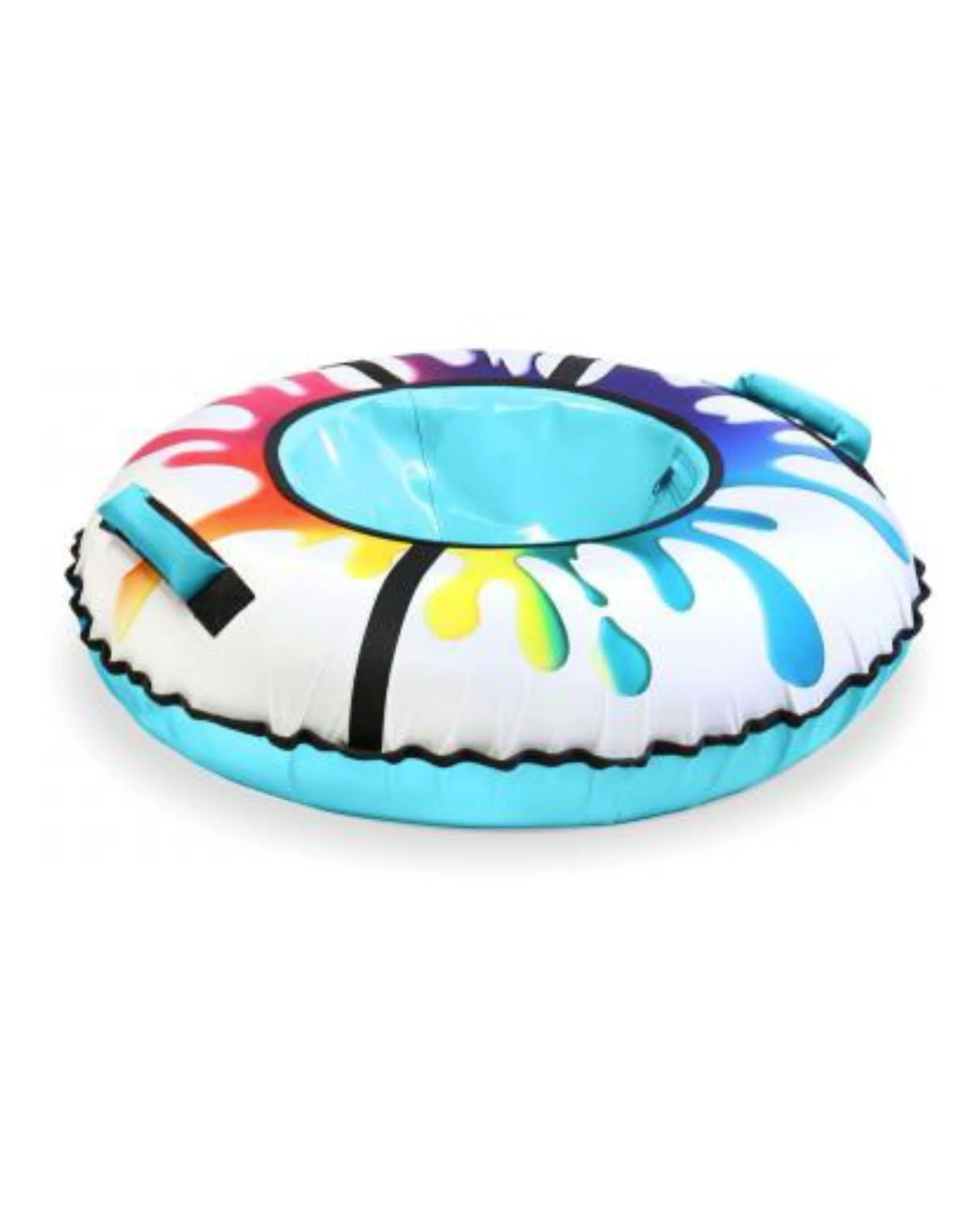 Белый тюбинг с камерой, диаметр 85 см, Nika kids