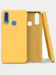 Желтый чехол силиконовый Soft-Touch для Huawei Mate 30, Mate 30 Lite, Mate 30 Pro