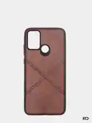 Коричневый чехол для Samsung Galaxy A51 A21S A31 A11 A01 A50 M21 A71 A30 A30s, имитация кожи, экокожа