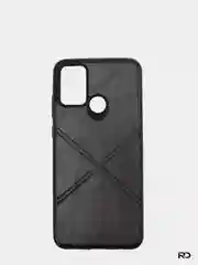 Черный чехол для Samsung Galaxy A51 A21S A31 A11 A01 A50 M21 A71 A30 A30s, имитация кожи, экокожа