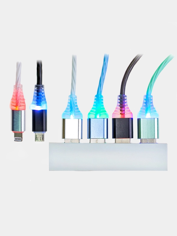 Кабель USB micro, с подсветкой