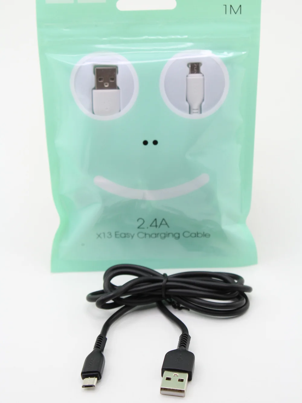 Черный кабель USB HOCO X13 Micro USB для Android (Андроид)