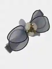 Серый заколка