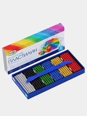 Пластилин Гамма "Классический", 06 цветов, 120 г, со стеком, картон. упаковка
