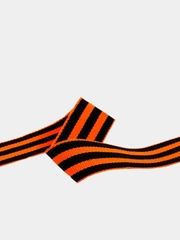 Георгиевская лента, 1 м, ширина 2,5 см