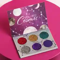 Палетка теней для век Space chic, 6 оттенков