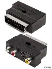 Переходник SCART на гнездо 3RCA / s-video