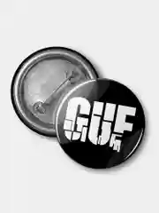 Значок "GUF", 37 мм