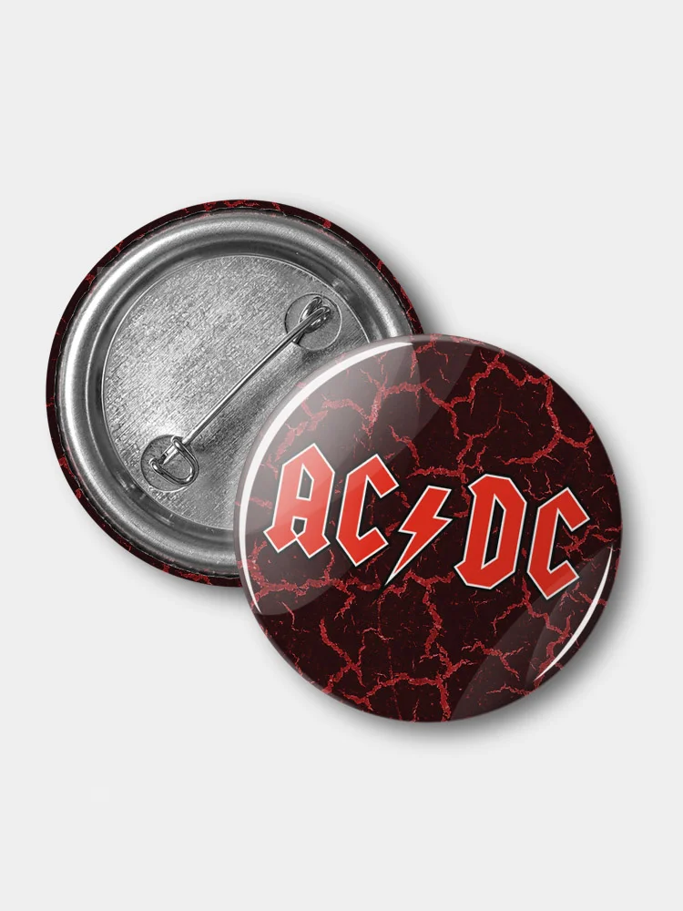 Значок "AC/DC", 37 мм