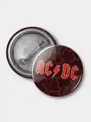 Значок "AC/DC", 37 мм