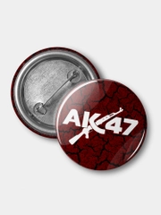 Значок "АК-47", 37 мм