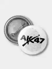 Значок "АК-47", 37 мм