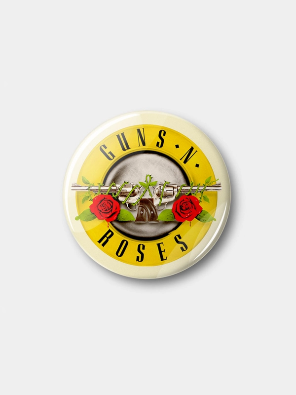 Значок "Guns NRoses", 37 мм