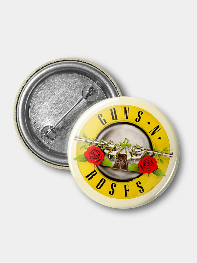 Значок "Guns NRoses", 37 мм